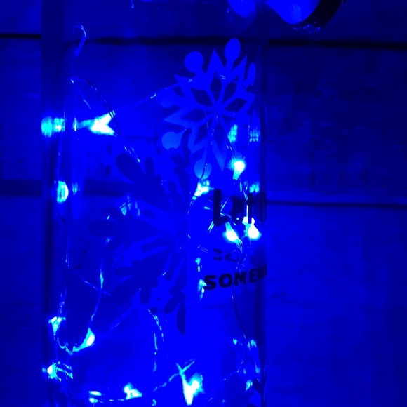 ‘Let it Snow..Somewhere Else’ Wine Bottle Lantern - Picture 10 of 13
